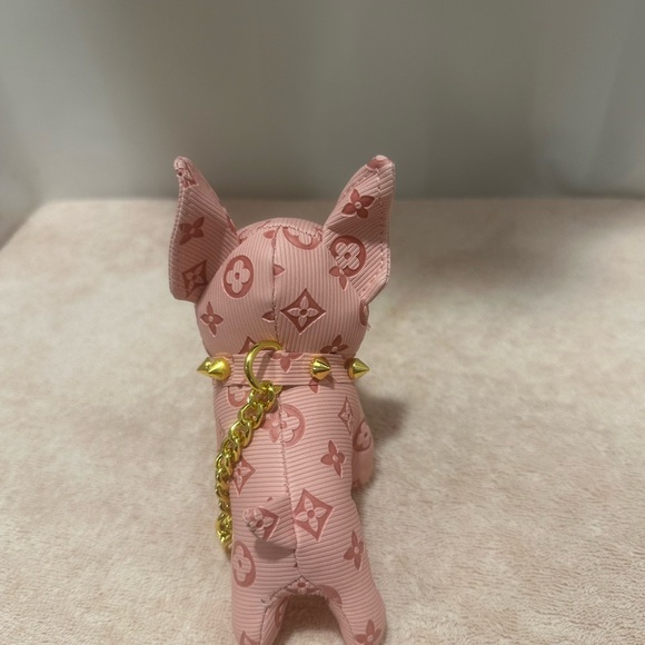 Light Pink French bulldog, purse, charm NWT - Picture 3 of 7